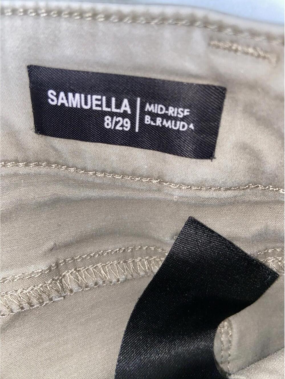 Buffalo David Bitton Samuella Shorts Bermuda Womens 8/29 Light Green 31x13 - Picture 6 of 9